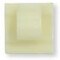 Boîte de 100 clips autocollants plastique blanc 16x16, pour câble 4,6